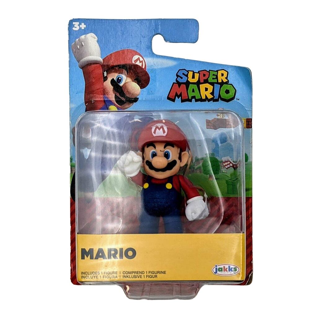 Super Mario 2.5" Action Figure - New (Jakks Pacfic, 2020) Nintendo Characters